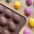 Miniatyrbild 5 av 6: Små Ägg Påskägg Silikonform Chokladform Pralinform Form för Praliner
