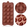 Miniatyrbild 1 av 6: Små Ägg Påskägg Silikonform Chokladform Pralinform Form för Praliner