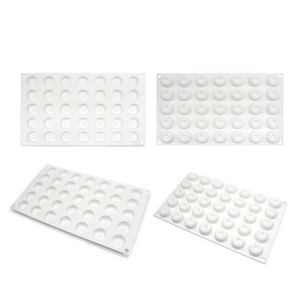 Mini Donut 35 Silikonform Chokladform Pralinform
