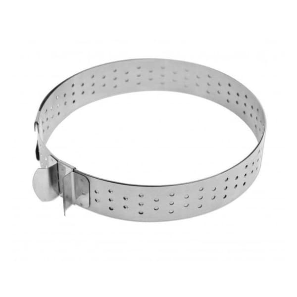Perforerad expanderbar tårtring - 16 till 30 cm