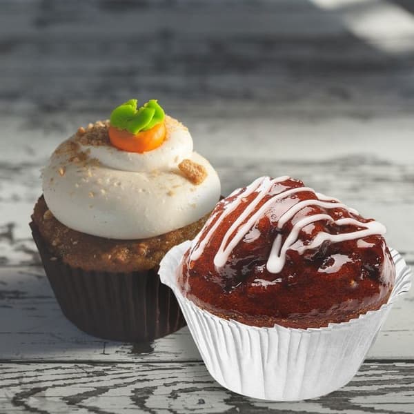 Muffinsformar - Zenker - 43954 - Vitt papper - Förpackning om 30 - Diameter 5 cm