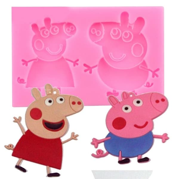 Greta Gris - Silikonform | Peppa Pig silikonform