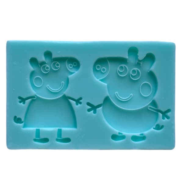 Greta Gris - Silikonform | Peppa Pig silikonform
