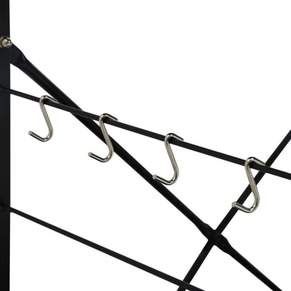 vidaXL Köksskåp för mikrovågsugn svart 60x39,6x123 cm konstruerat trä