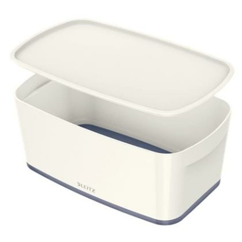 Förvaringslåda Leitz MyBox WOW Liten Med lock Grå ABS 5 L (31,8 x 12,8 x 19,1 cm)