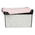 Pikkukuva 2 / 2: Säilytyslaatikko kannella Kipit Vibes Pinkki Muovinen 5 L 19 x 13,5 x 29,5 cm