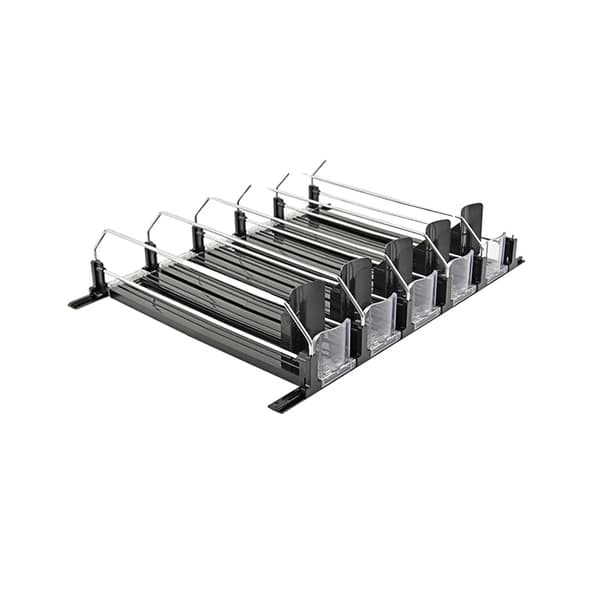 Dåsebeholder, Glat E-formet Glide, Justerbar til Forskellige Størrelser,31CM 5Række