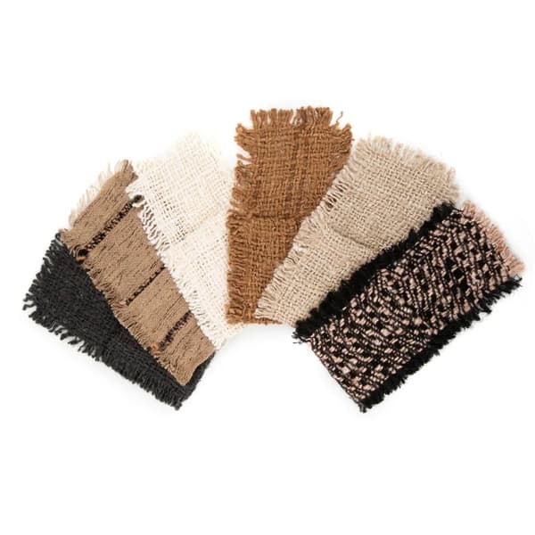 Oh My Gee Bestiks Holder - Beige Sort - Sæt af 4