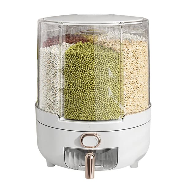 Risdispenser, 360-graders roterende base, gennemsigtig visuel vindue,L