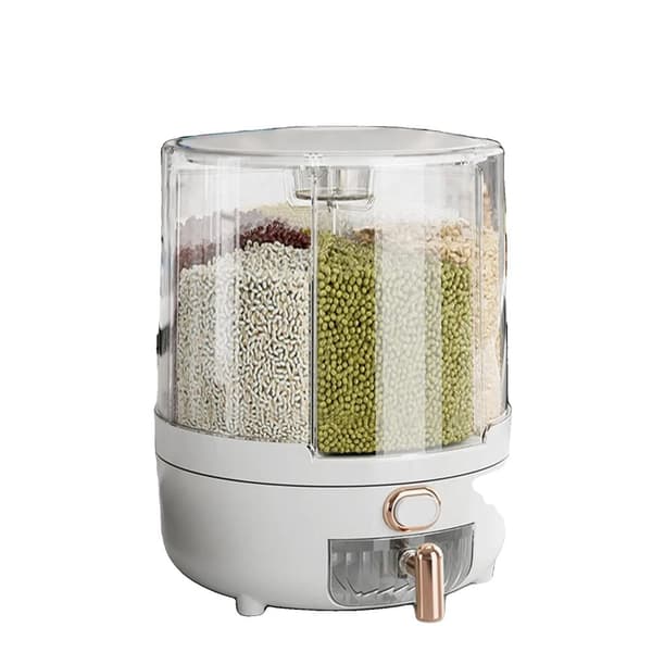 Risdispenser, 360-graders roterende base, gennemsigtig visuel vindue,L