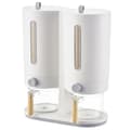 Miniatyrbillede 1 af 4: Cereal Dispenser, 11 lbs kapacitet, klar design, dobbelt spand opbevaring
