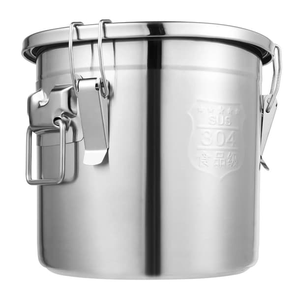 Rustfrit Stål Opbevaringsspand, 12L Kapacitet, Moderne Design