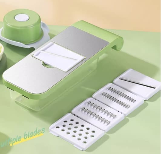 Hushåll multifunktionell grönsaksskärare Potatisstrimlare Shredder Köksinsats grönsaksskivare