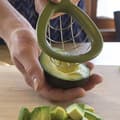 Miniatyrbild 3 av 5: Kreativ avokadoskärning Kiwi-skärning Avokadohackning Kanna Multifunktionell avokadokniv Avokadoprylar
