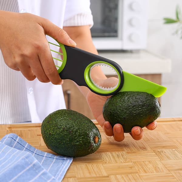 Monitoiminen hedelmäviipalointiKiivi avokado viipalointiAvokado SlicerAvokado Avokado Veitsi 3 in 1