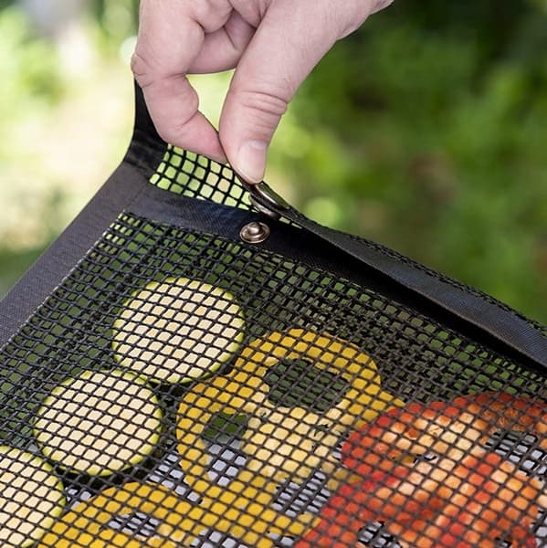 Grillpåse - Förslutningsbar nätpåse till grillen