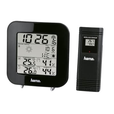 Hama Väderstation Ews-200 Svart