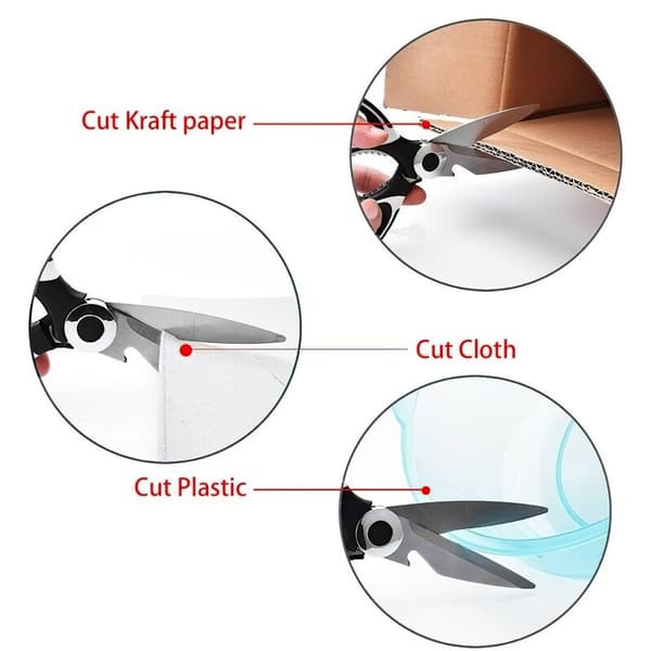 Scissors Multifunctional Powerful Scissors Stainless Steel