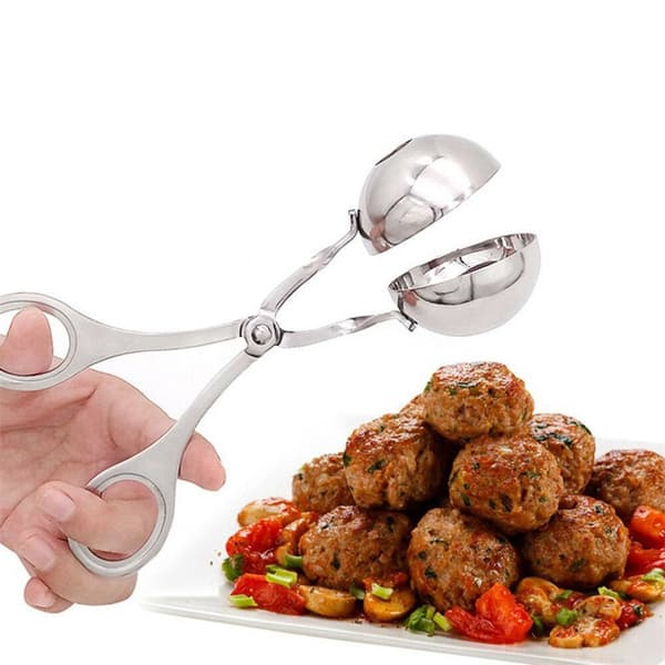 Stainless Steel Meatball Scoop Meat Baller Dough Melon Ice Cream