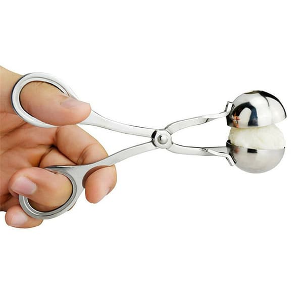 Stainless Steel Meatball Scoop Meat Baller Dough Melon Ice Cream