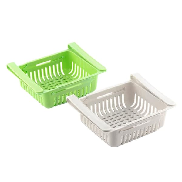 2x Justerbare Kjøleskapsskuffer