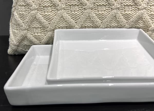 Fat Vitt keramik 20x20 cm