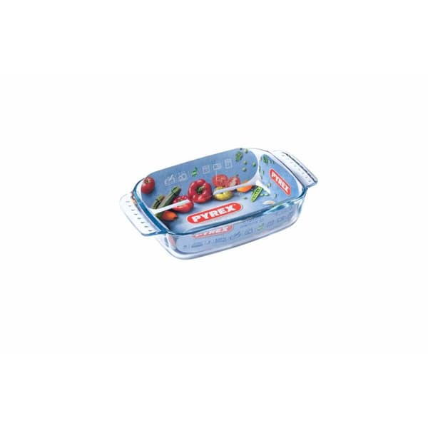 Ovnskål Pyrex 228B000/5640 Gjennomsiktig Glass 22 x 13 x 5 cm