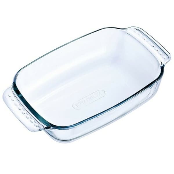 Ovnskål Pyrex 228B000/5640 Gjennomsiktig Glass 22 x 13 x 5 cm