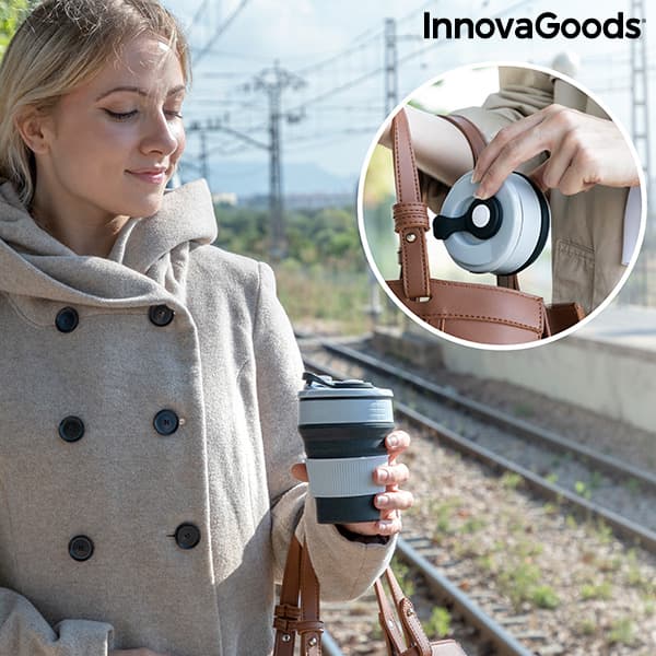 Sammenleggbar silikonkopp Flahsie InnovaGoods