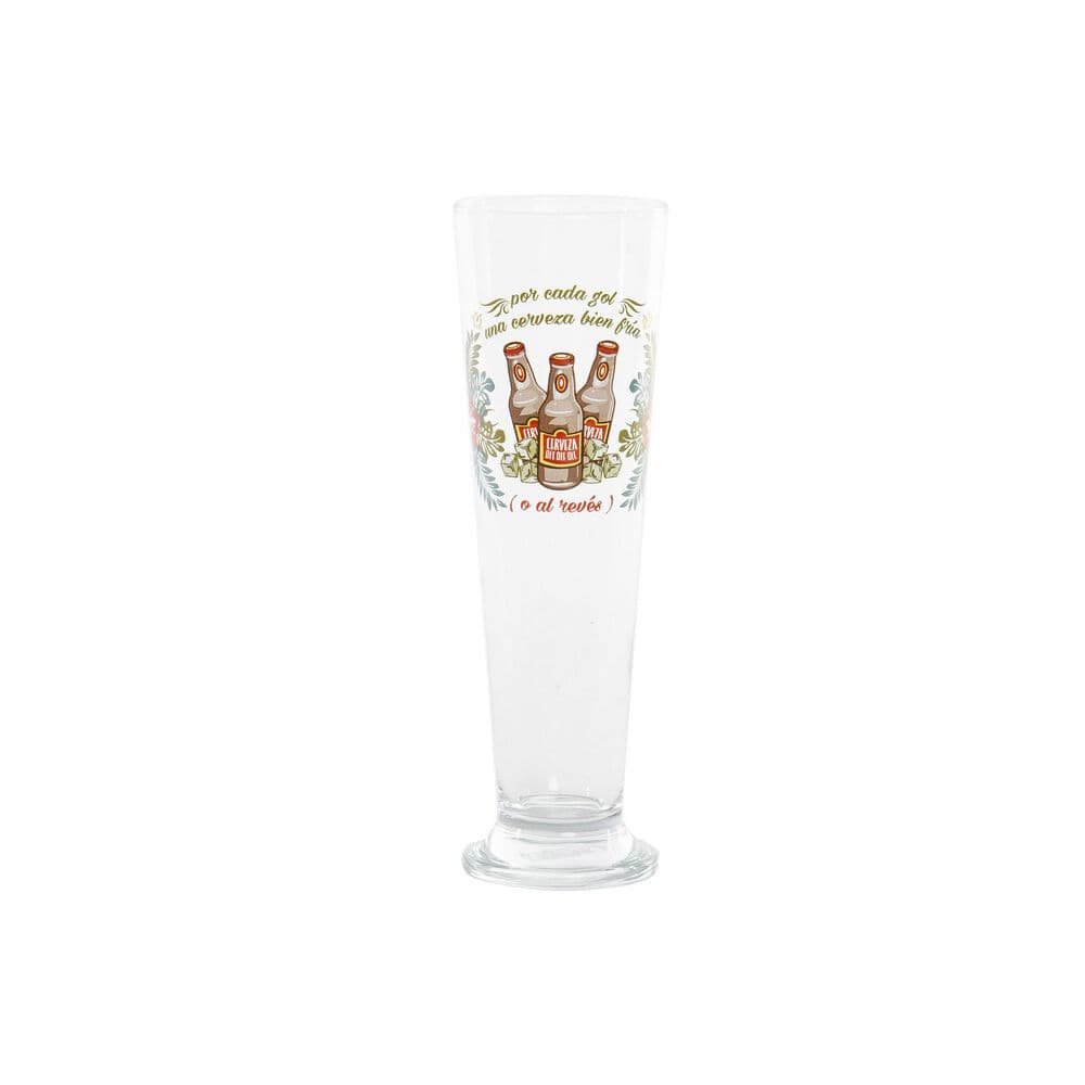 Ölglas DKD Home Decor Glas (400 ml) (7.5 x 7.5 x 24 cm)