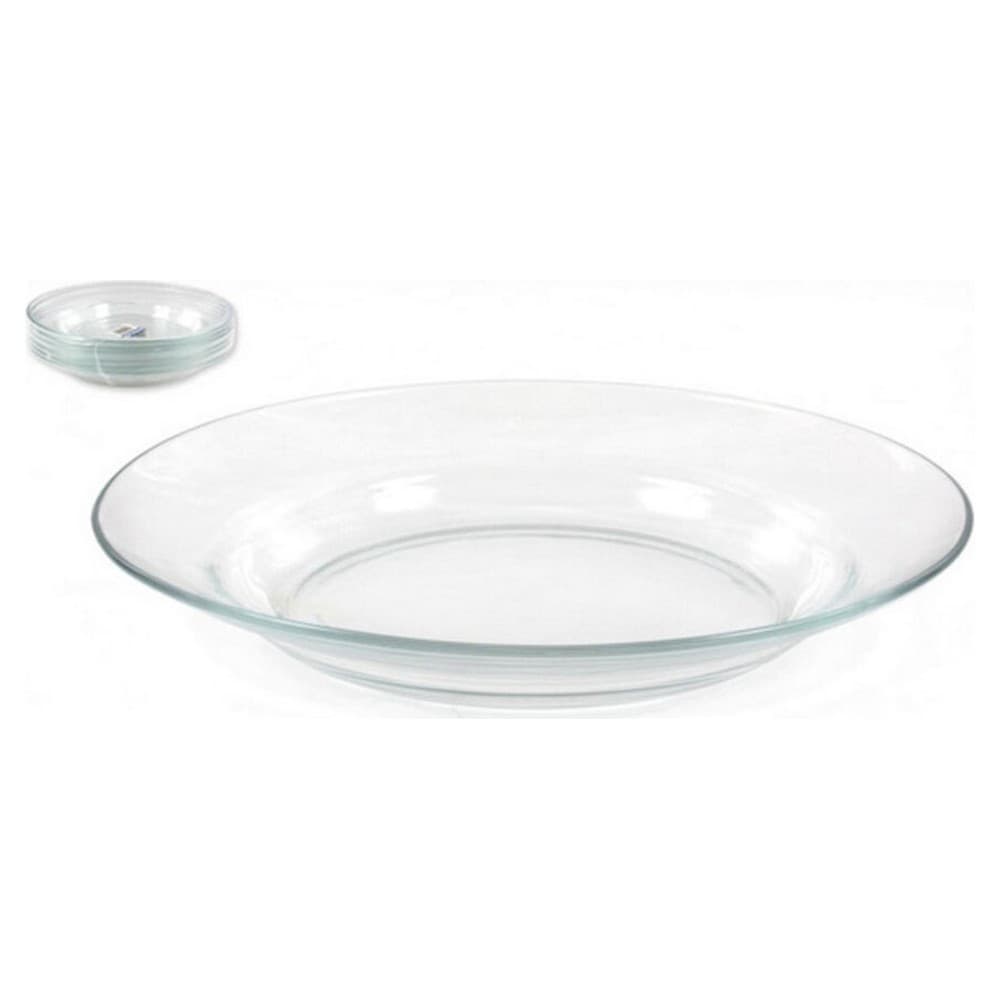 Djup tallrik Lys Ø 23 cm (Pack 6 uds)