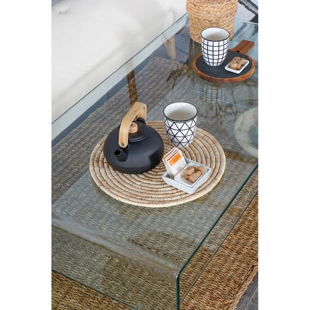 Tekanna DKD Home Decor Svart Rostfritt stål Järn Trä MDF (18 x 16 x 14.6 cm) (900 ml)