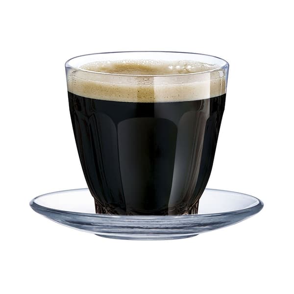 plade Arcoroc Arcadie Kaffe 6 enheder Glas (11,2 cm)