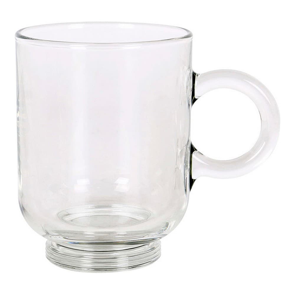Set med 6 kaffekoppar Royal Leerdam Sentido Mug Glas Transparent (37 cl)