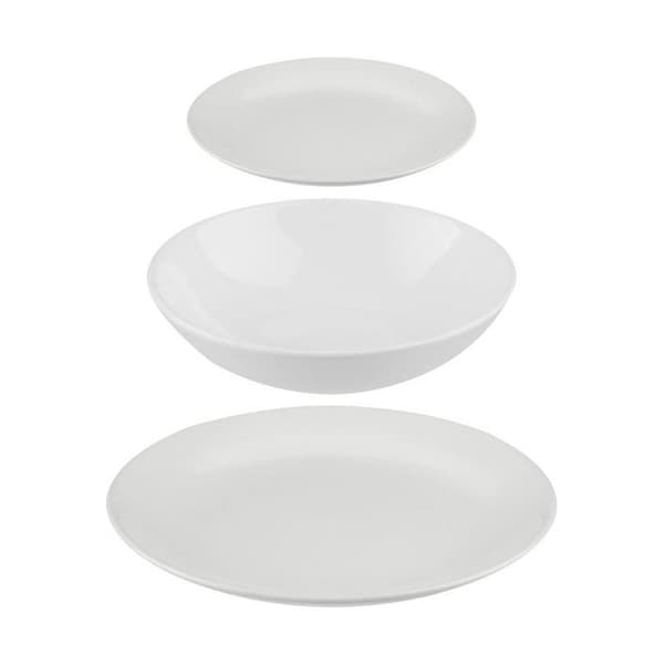 Matservis Secret de Gourmet Vit Keramik 18 Delar