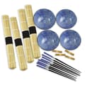 Miniatyrbild 5 av 5: Sushiset DKD Home Decor 14,5 x 14,5 x 31 cm Svart Blå Stengods Orientalisk (16 Delar)