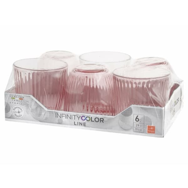 Glassæt Bormioli Rocco Line Syren 6 enheder Glas (290 ml)