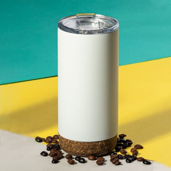 Glass med lokk 146299 Hvit 500 ml (30 enheter)