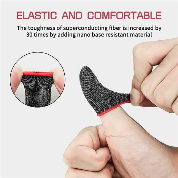 Finger sleeve til mobilspil, 2-pak