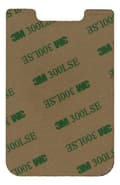 Miniatyrbild 4 av 6: DELTACO Adhesive credit card holder, 3M adhesive, black