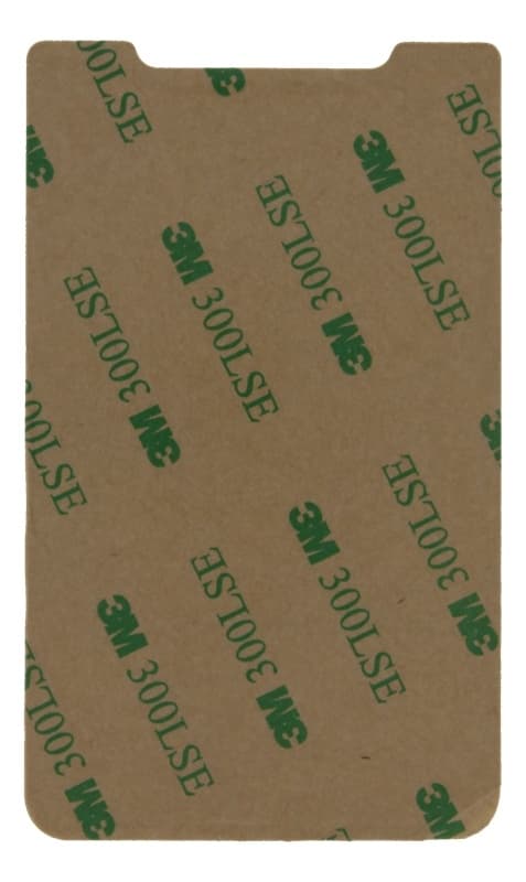 DELTACO Adhesive card holder, RFID blocking, 3M adhesive, black