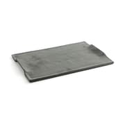 Snacksbrett Quid Mineral Gres Keramikk Svart 35 x 23 cm (6 enheter)