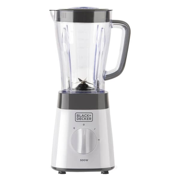 BLACK+DECKER Kannemikser 500W Hvit