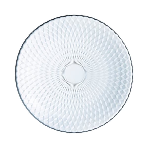 Litteä Lautanen Luminarc Pampille Clear Läpinäkyvä Lasi 25 cm (24 osaa)