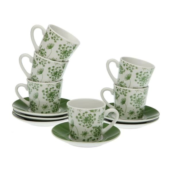 Kaffeset Versa Amanda Porslin 90 ml Multicolour