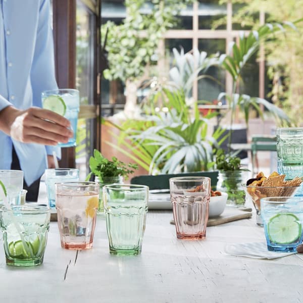 Glass Bormioli Rocco Rock Bar Oransje Glass 370 ml (6 enheter)