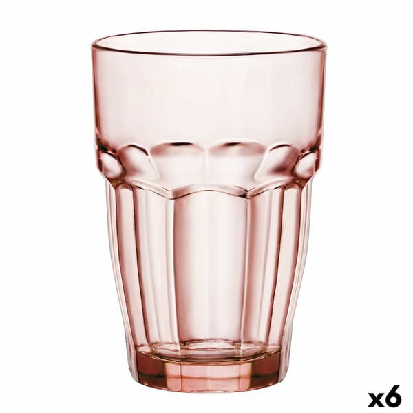 Glass Bormioli Rocco Rock Bar Oransje Glass 370 ml (6 enheter)