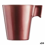 Krus Luminarc Flashy Rød 80 ml Glas (24 enheder)