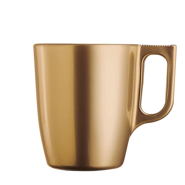Krus Luminarc Flashy Gyllen Glass 250 ml (6 enheter)