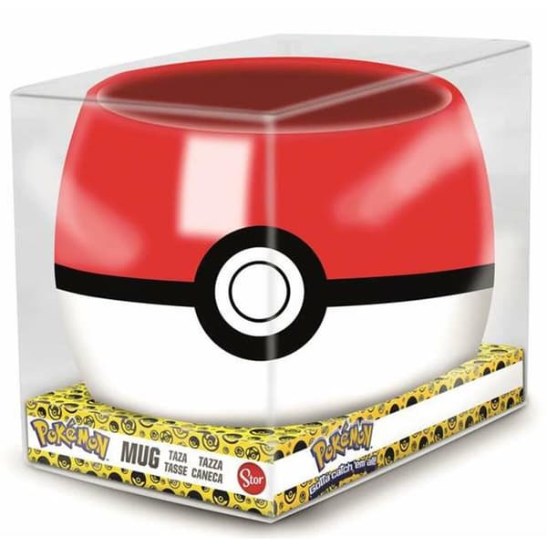 Kopp i låda Pokémon Pokeball Keramik 360 ml